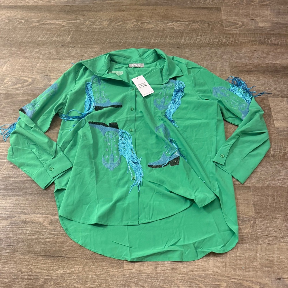 Blueb. Women's Long Sleeve Blouse
